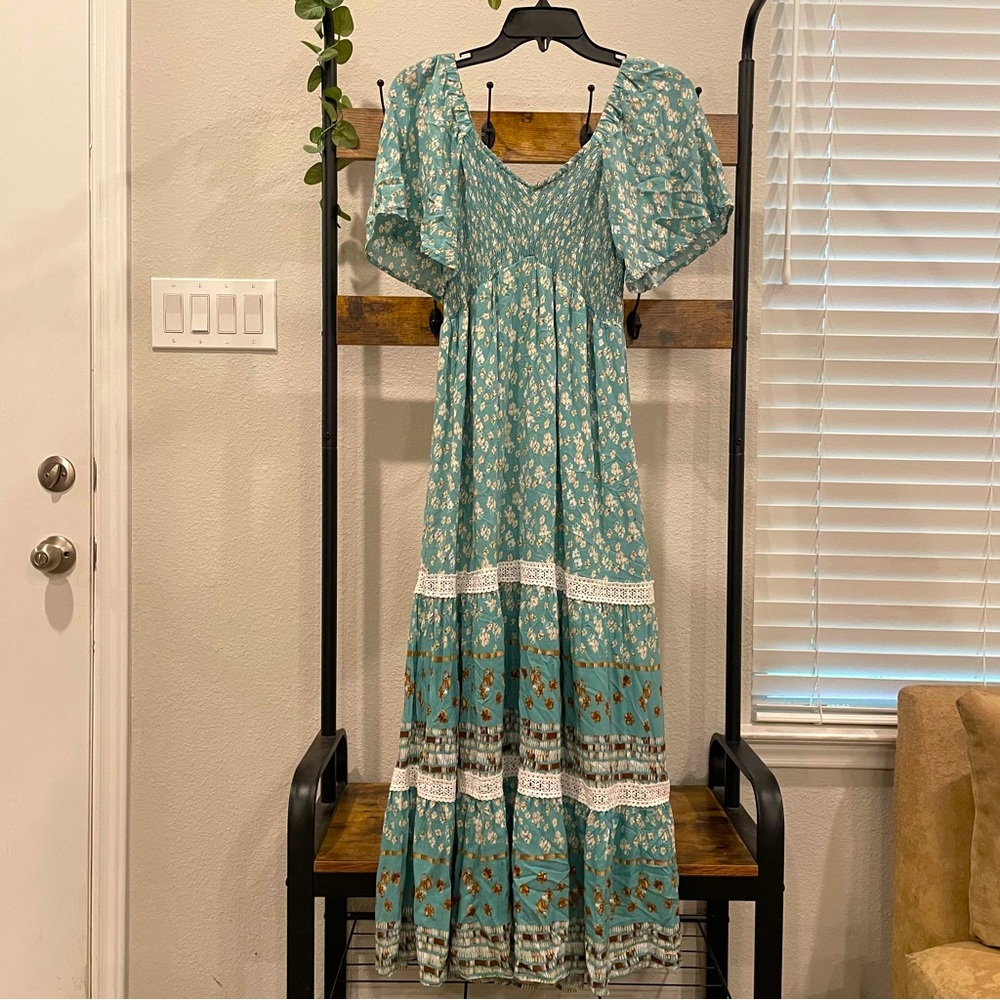 In Loom Floral Maxi Dress